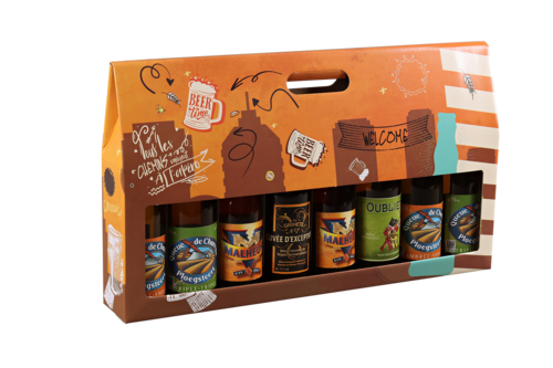 Product image San Francisco box 8 beers 33cl (long neck type)
