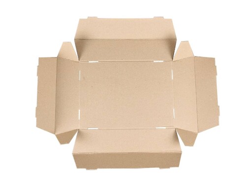 Image du produit Corbeille Manhattan carton ardoise 34x21x8cm - FSC7®