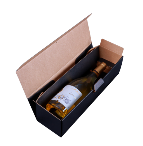 Product image Chicago brown cardboard box black 1 bouteille
