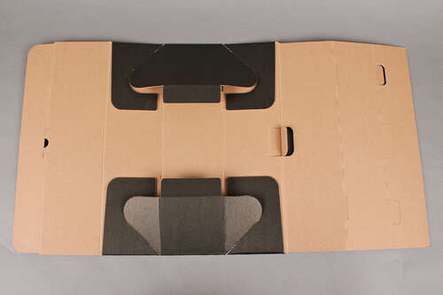 Product image Chicago box kraft brown cardboard magnum
