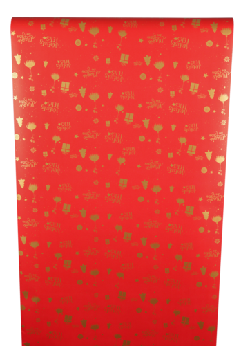 Product image Gift paper Bouquet black/gold 0.50x200m
