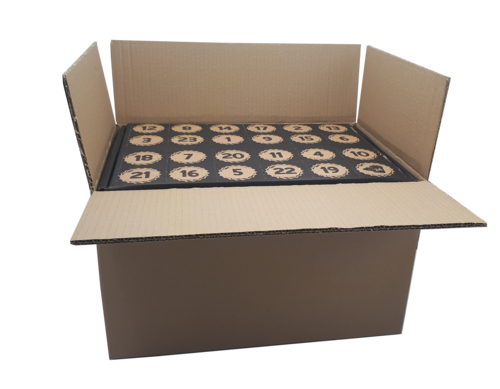 Product image Shipping carton Barcelona outside for 12 bouteilles - FSC7