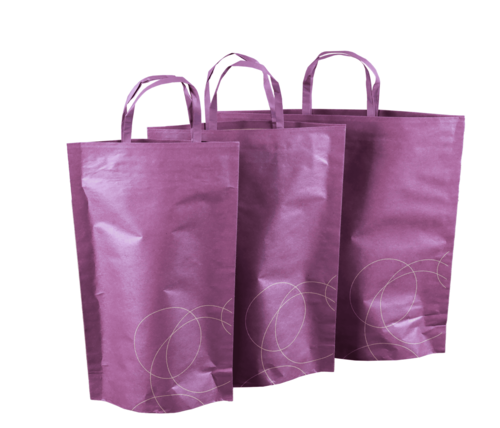 Product image Espérance bag, kraft paper, 1 bottle, flat handles, 100gr, PEFC 7