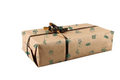 Product image Mistelle recycled kraft gift paper 0.70x100ml