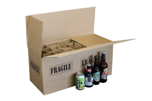 Product image Brussels 12-beer shipping carton complete