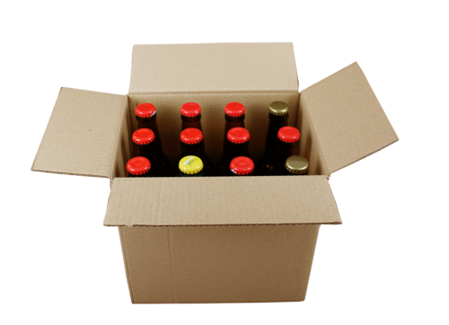 Image du produit Carton manutention Amsterdam 12 bières 33cl type long neck