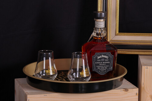 Image du produit Verre à whisky Dylan 18cl décoré or - Scotch Whisky Spiritueux
