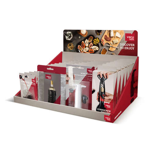 Product image Vacuvin 54-pieces cardboard counter display