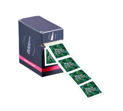 Product image Exotic square adhesive label 
