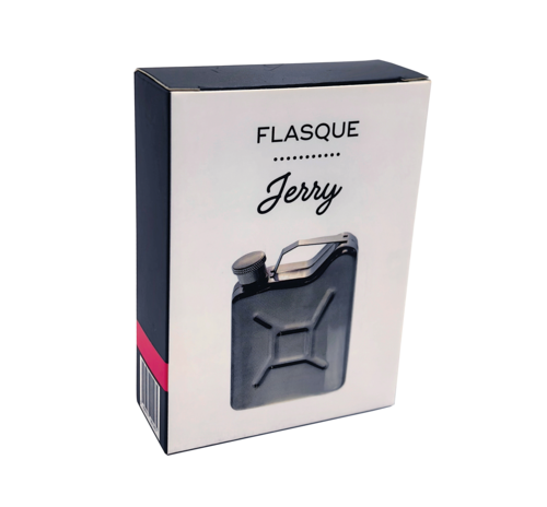 Image du produit Flasque Jerry 4oz/12cl design forme jerican