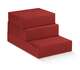 Product image Toronto box with burgundy fabric look 6 bouteilles