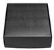 Product image Milan cardboard box with black fabric look 3 bouteilles