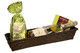 Image du produit Banneton Rihana bambou chocolat rectangle 42x10x8cm