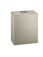 Product image New York taupe grey line-look cardboard suitcase 6 bouteilles without window
