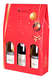 Image du produit Valisette Alice carton Rouge 3 bouteilles