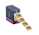Image du produit Etiquette adhésive carrée quadri/or - Joyeuses Fêtes (boîte de 500)
