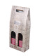 Image du produit Valisette Lorriane carton imitation bois grisé 2 bouteilles - FSC7®