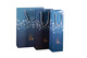 Product image Alaska bag paper laminated blue/gold/silver/white 1 bouteille - FSC7