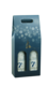 Image du produit Valisette Alaska carton bleu/or/argent/blanc 2 bouteilles - FSC7®