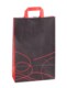 Product image Nuance black/red kraft paper bag 3 bottles