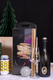 Image du produit Valisette Box Santino carton noir/or 4 bouteilles