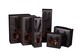 Image du produit Sac Boxbag Chicago papier kraft noir 2 bouteilles fenêtre