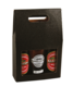 Image du produit Valisette Buffalo carton kraft brun noir 3 bières 33cl (type long neck) - FSC®7