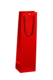 Image du produit Sac Kyoto papier pelliculé brillant rouge 1 bouteille - FSC®7