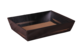Image du produit Corbeille Porto carton kraft noir/brun 36.5x28x8cm- FSC®7