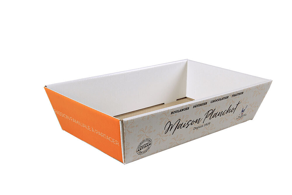 Papier mousseline orange 75x50cm (480 feuilles)